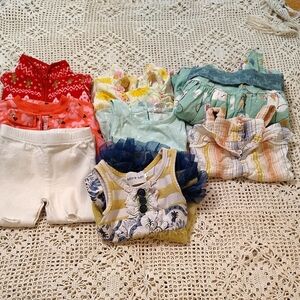 Bundle Lot Girls Size 12 Months A4